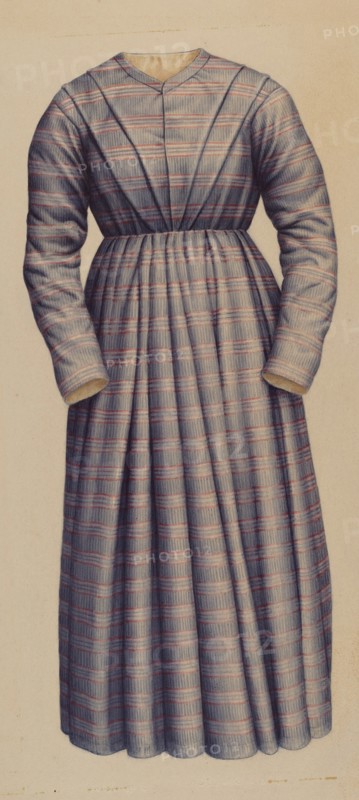 Dress, c. 1941. Creator: Edward Bashaw.