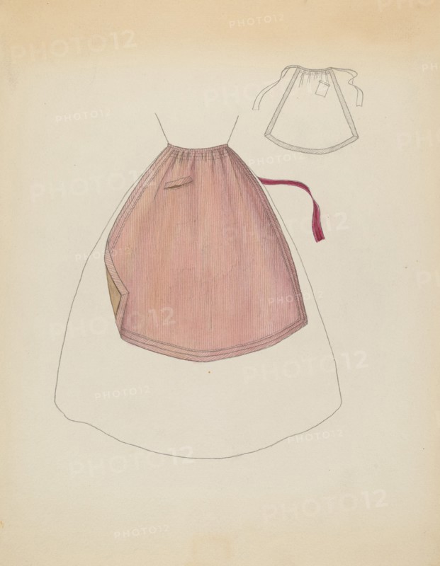 Apron, c. 1936. Creator: Doris Beer.