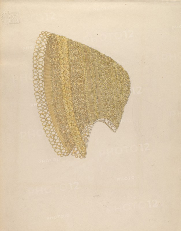 Bonnet, c. 1937. Creator: Doris Beer.