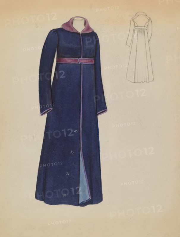 Coat, 1935/1942. Creator: Jessie M. Benge.