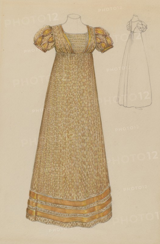 Dress, c. 1936. Creator: Jessie M. Benge.