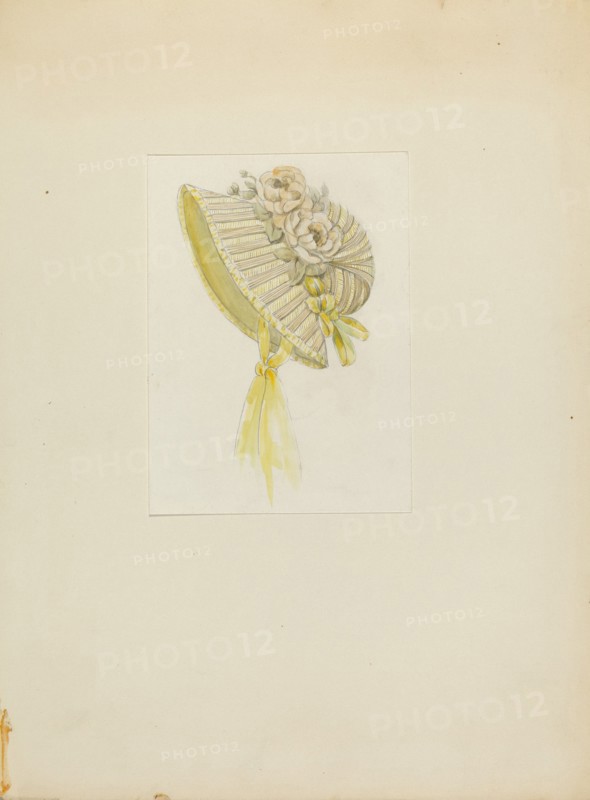 Bonnet, c. 1936. Creator: Jessie M. Benge.