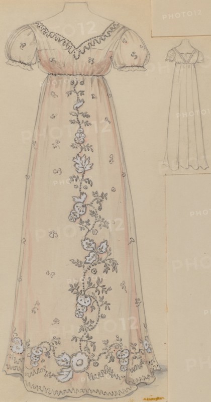 Dress, c. 1936. Creator: Jessie M. Benge.