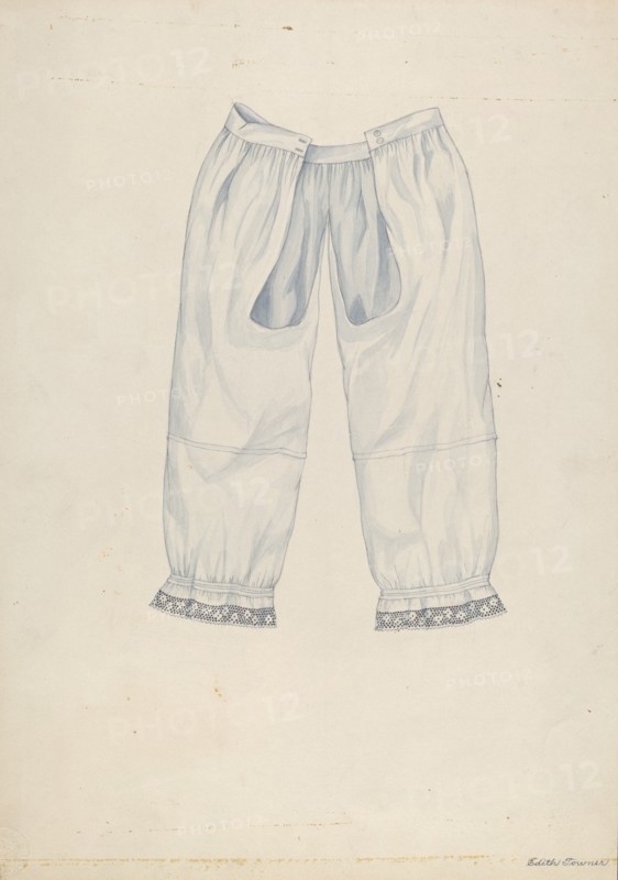 Pantalette, c. 1937. Creator: Edith Towner.