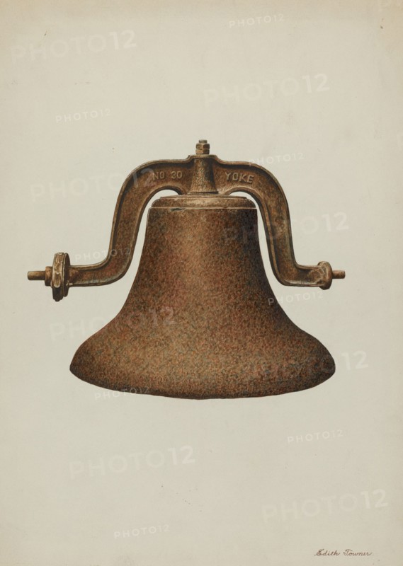Church Bell, 1939. Creator: Edith Towner.