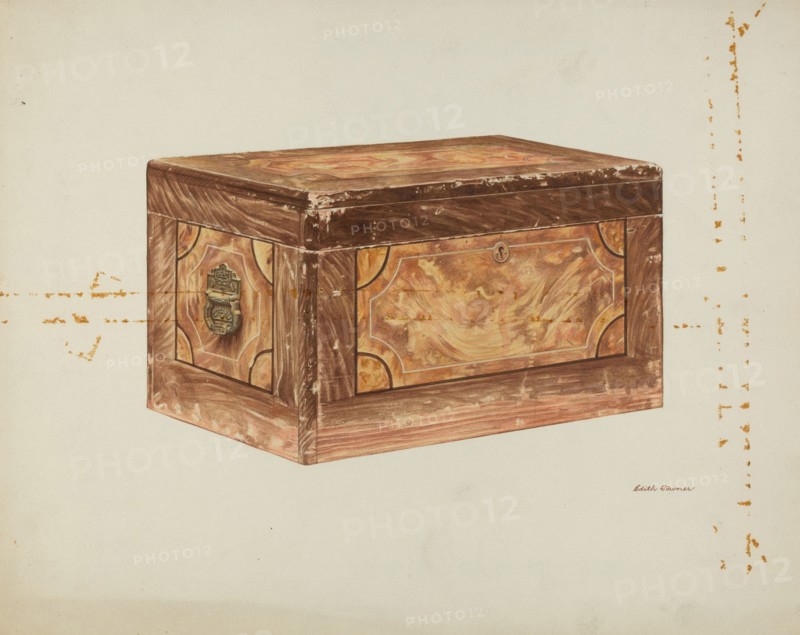 Chest, 1940. Creator: Edith Towner.