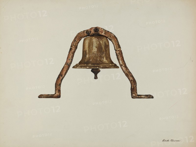 Ship's Bell, 1939. Creator: Edith Towner.