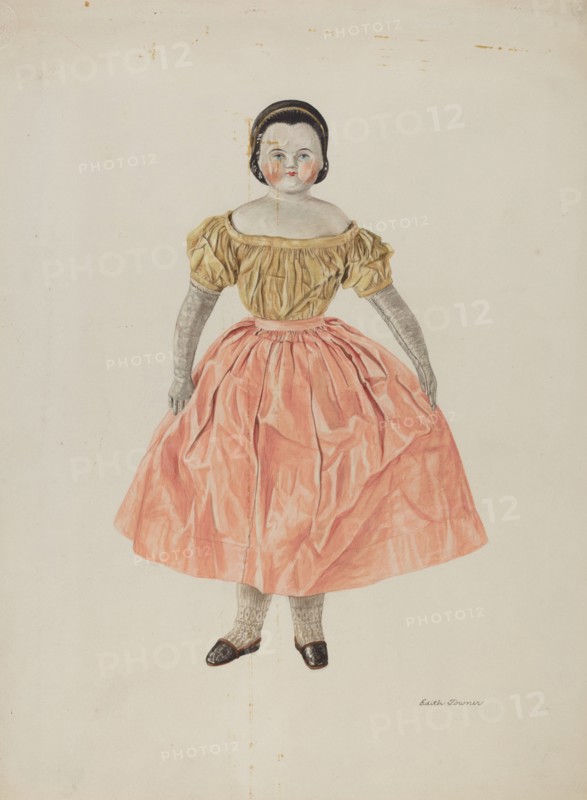 Doll - "Annie Sampson", c. 1940. Creator: Edith Towner.
