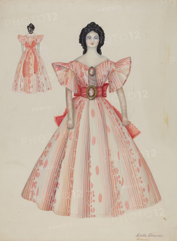 Doll - "Eugenia", c. 1939. Creator: Edith Towner.