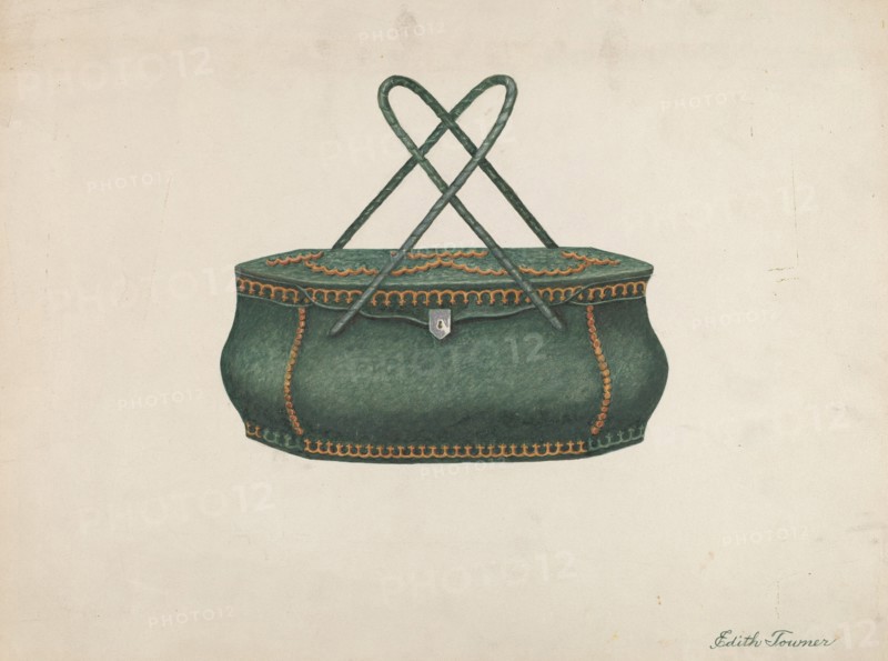 Reticule, 1935/1942. Creator: Edith Towner.
