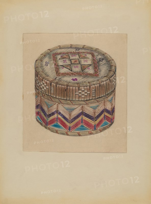 Basket, 1935. Creator: Michael Trekur.