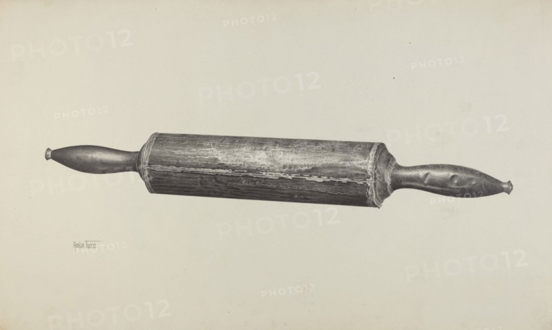 Rolling Pin, c. 1941. Creator: Amelia Tuccio.