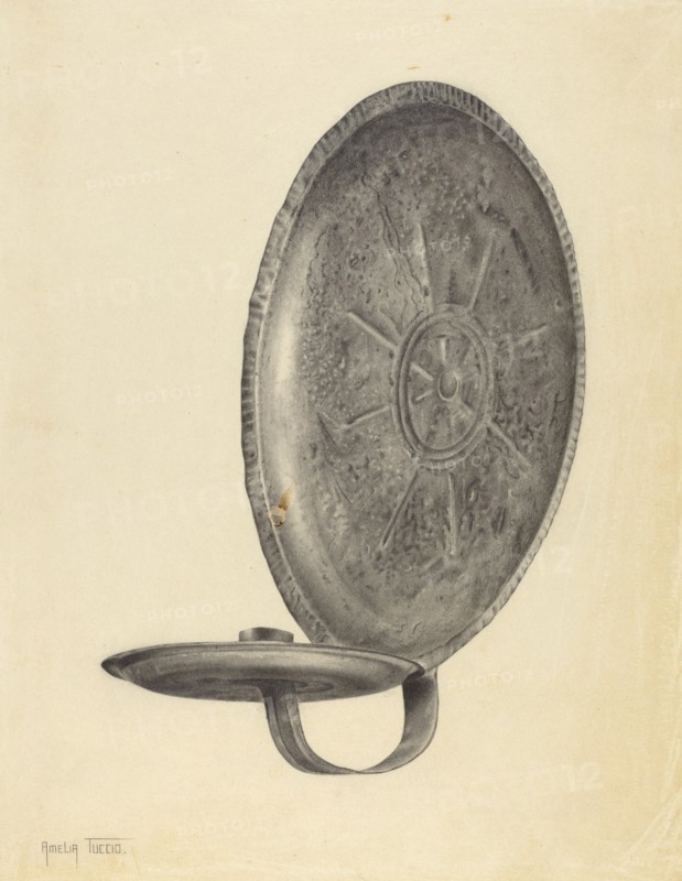 Sconce, c. 1939. Creator: Amelia Tuccio.