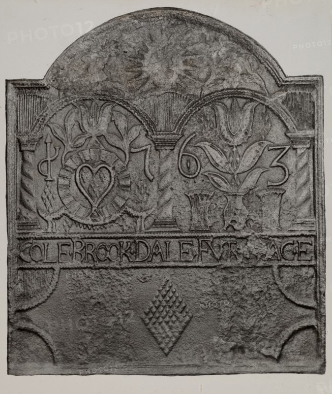 Stove Plate, 1935/1942. Creator: Charles Von Urban.