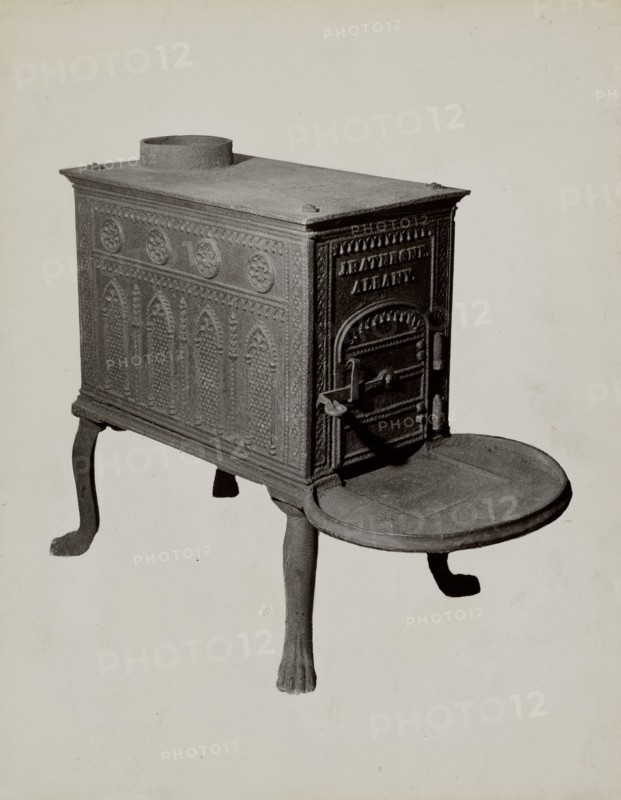 Box Stove, c. 1937. Creator: Charles Von Urban.