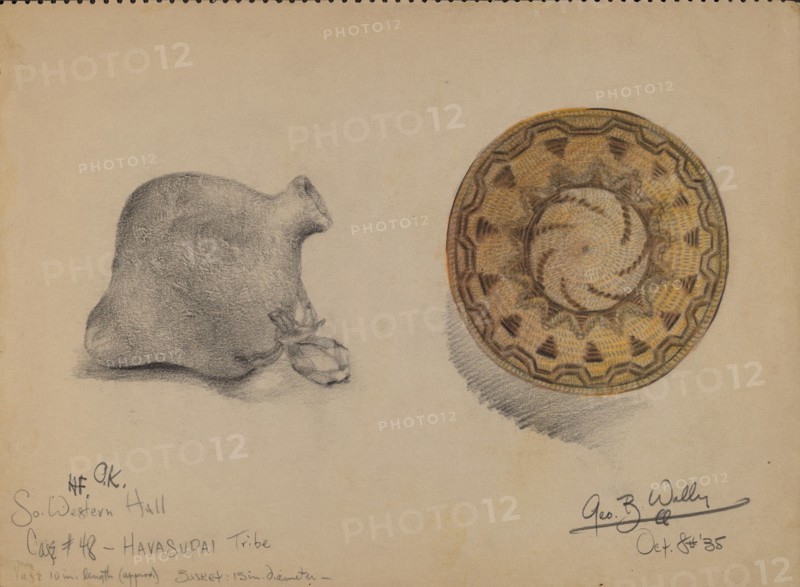 Basket, 1935. Creator: George B. Wally.
