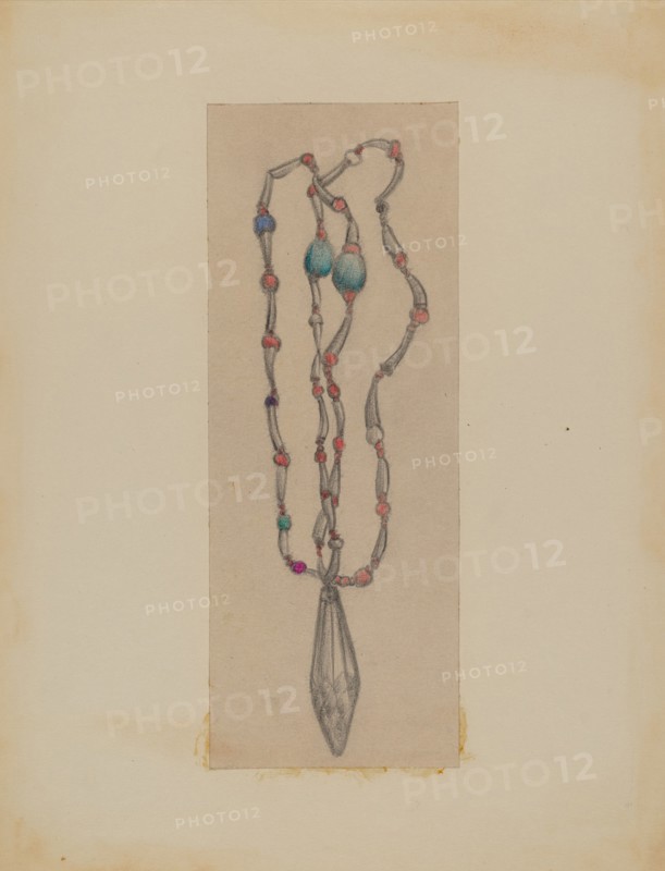 Necklace, 1935/1942. Creator: George B. Wally.