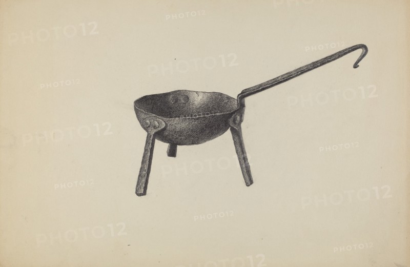 Sauce Pan, c. 1938. Creator: Roy Weber.