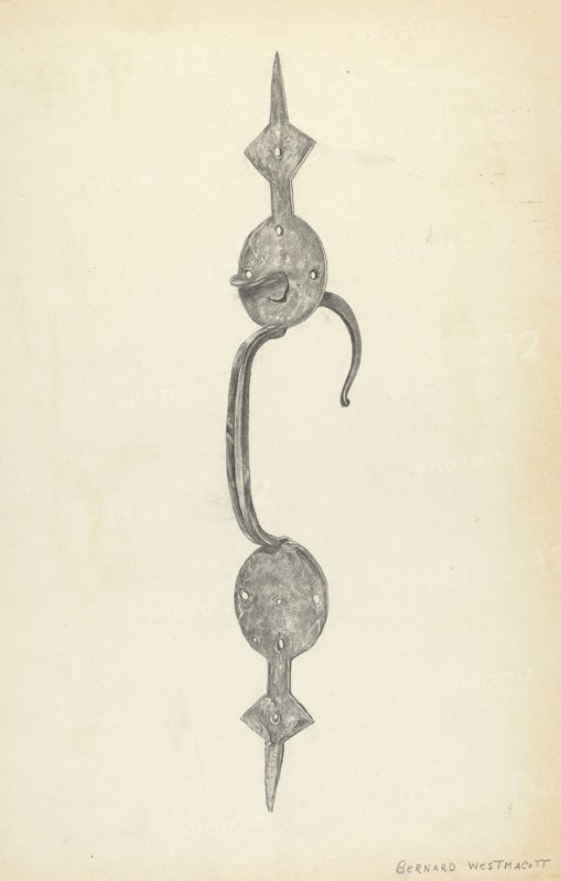 Handle, c. 1939. Creator: Bernard Westmacott.