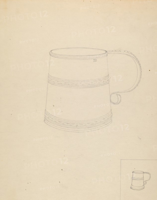 Mug, 1935/1942. Creator: Charlotte Winter.