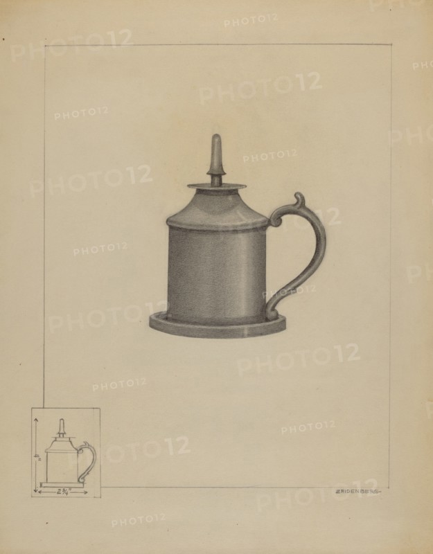 Spark Lamp, c. 1936. Creator: A. Zaidenberg.