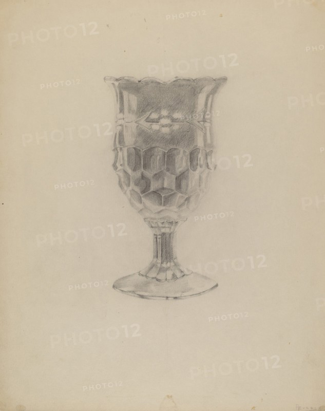 Spoon Holder, 1935/1942. Creator: Anthony Zuccarello.