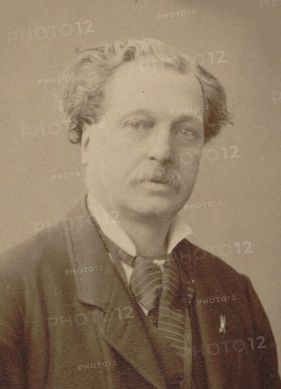 Portrait of Lucien Petipa (1815-1898), c. 1870. Creator: Photo studio Philippon.
