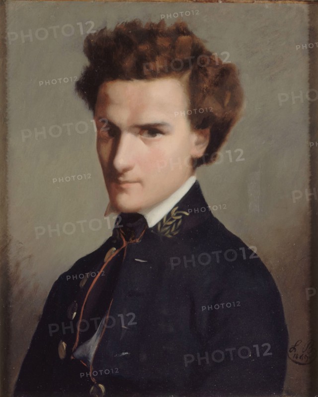Portrait of Henri Rochefort (1830-1913), 1849. Creator: Anonymous.