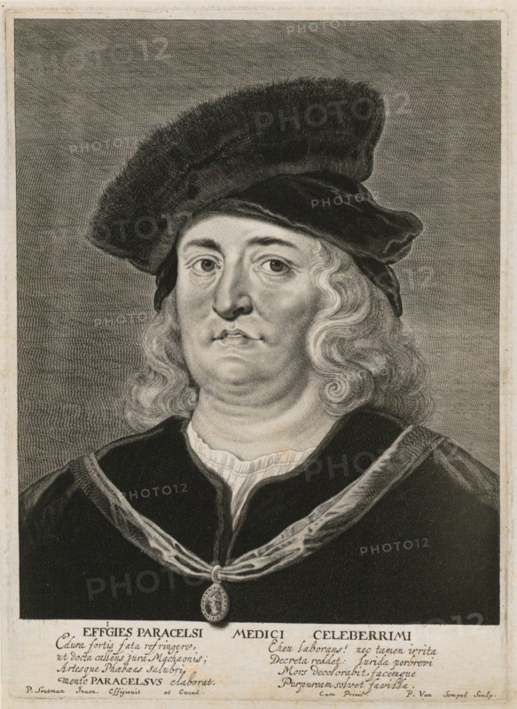 Portrait of Paracelsus, c. 1640. Creator: Sompel, Pieter van (1600-after 1644).
