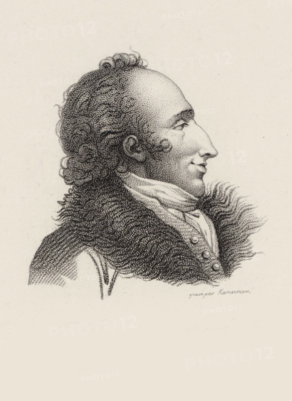 Portrait of the composer Federigo Fiorillo (1755-1823), 1810. Creator: Anonymous.