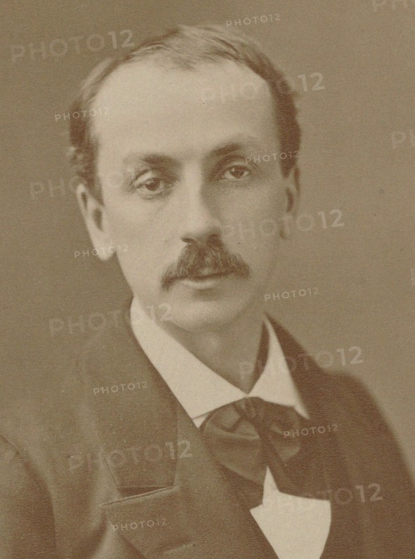 Portrait of the composer Edmond Audran (1842-1901), c. 1870. Creator: Photo studio Nadar.
