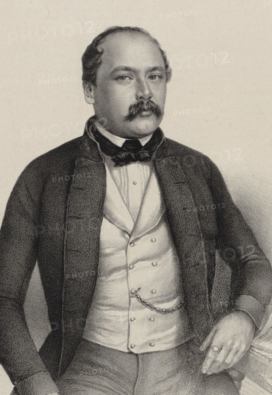 Portrait of Franz Wolfgang Swoboda (1813-1856), ca 1845. Creator: Anonymous.