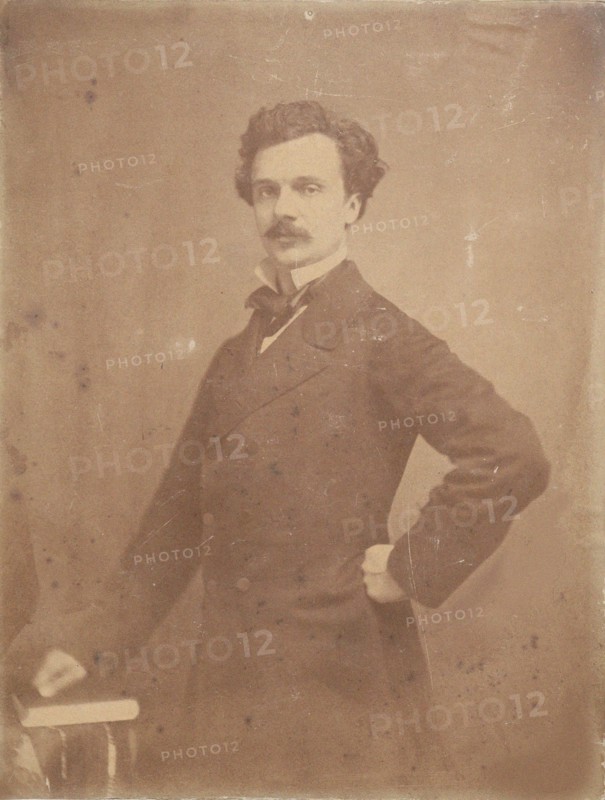 Portrait of the singer and composer Joseph Tagliafico (1821-1900). Creator: Anonymous.