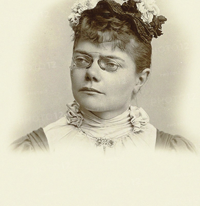 Portrait of the pianist and composer Laura Valborg Aulin (1860-1928). Creator: Anonymous.
