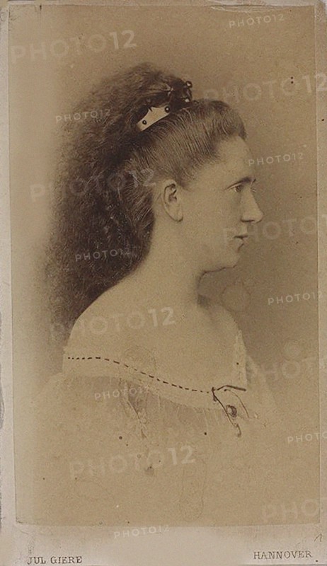 Pianist and composer Ingeborg Bronsart von Schellendorf (1840-1913). Creator: Photo studio Julius Giere, Hannover  .