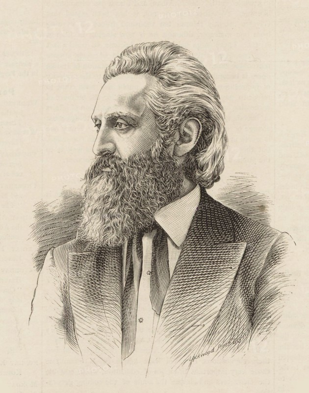 Portrait of the conductor and composer Leopold Damrosch (1832-1885), 1883. Creator: Anonymous.