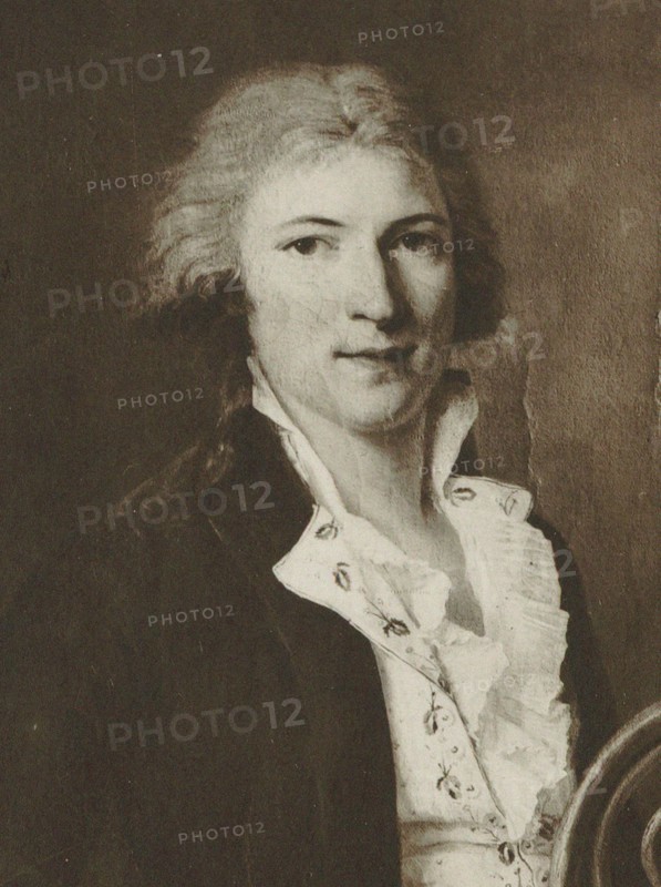 Portrait of the composer Frédéric Duvernoy (1765-1838), c. 1800. Creator: Anonymous.