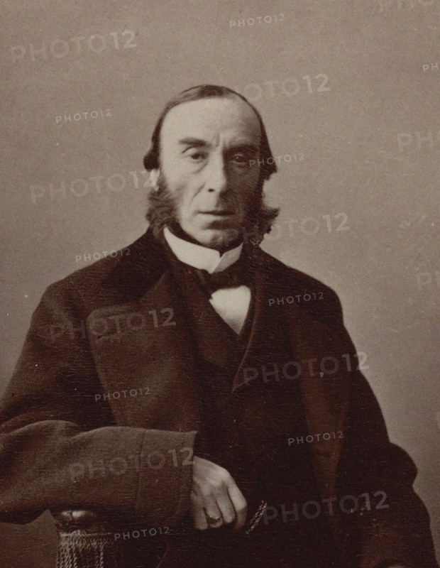 Portrait of the Composer Count Nicolò Gabrielli (1814-1891), ca. 1886-1890. Creator: Photo studio Nadar.