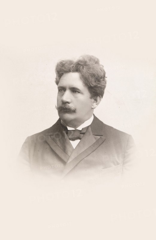 Violinist, composer and conductor Johan Halvorsen (1864-1935). Creator: Forbech, Ludvig (1865-1942).