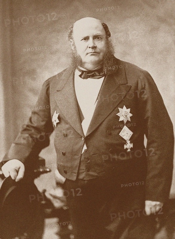 Portrait of Mayer Carl von Rothschild (1820-1886), 1886. Creator: Anonymous.