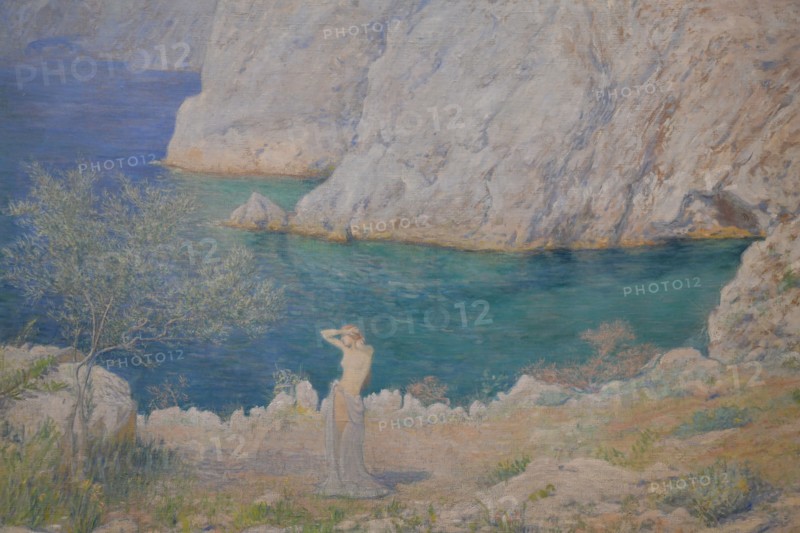 Le Matin (Calanque de Porquerolles), 1894. Creator: Auburtin, Jean Francis (1866-1930).