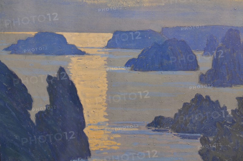 Goulphar, reflets jaunes. Creator: Auburtin, Jean Francis (1866-1930).
