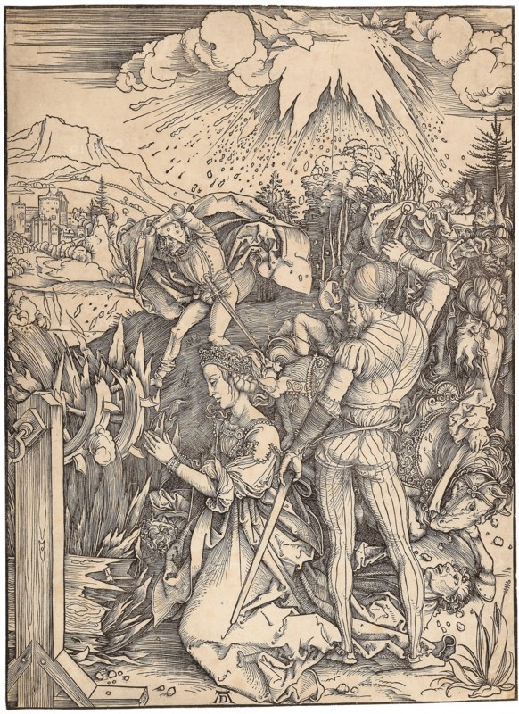 The Beheading of Saint Catherine, c. 1496. Creator: Dürer, Albrecht (1471-1528).