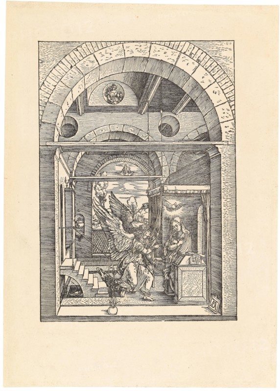 The Annunciation, from The Life of the Virgin, ca 1503. Creator: Dürer, Albrecht (1471-1528).