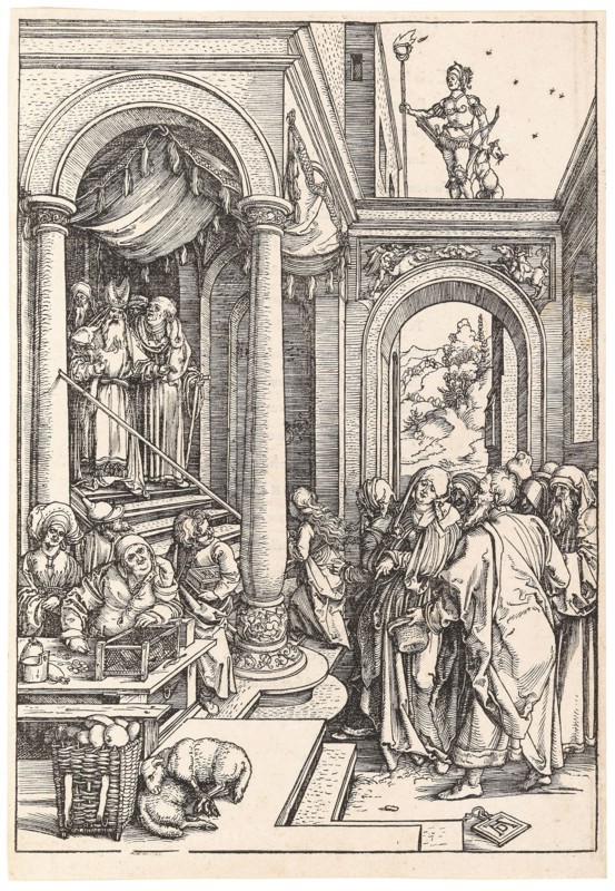 The Presentation of the Blessed Virgin Mary, from The Life of the Virgin, c. 1504. Creator: Dürer, Albrecht (1471-1528).
