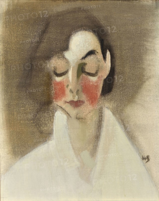 Rosy-Cheeked Girl, 1927. Creator: Schjerfbeck, Helene (1862-1946).