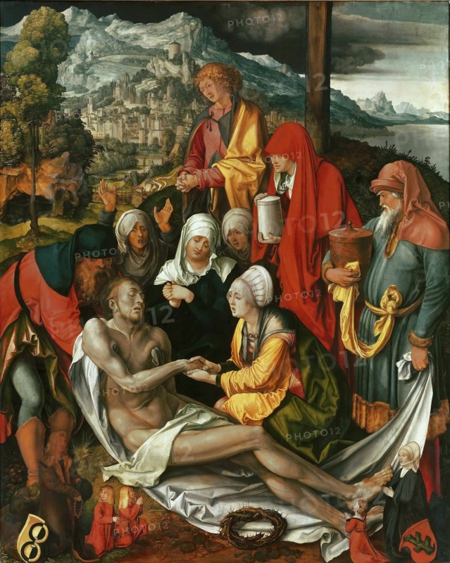 Lamentation of Christ (Glimm Lamentation), c. 1500. Creator: Dürer, Albrecht (1471-1528).