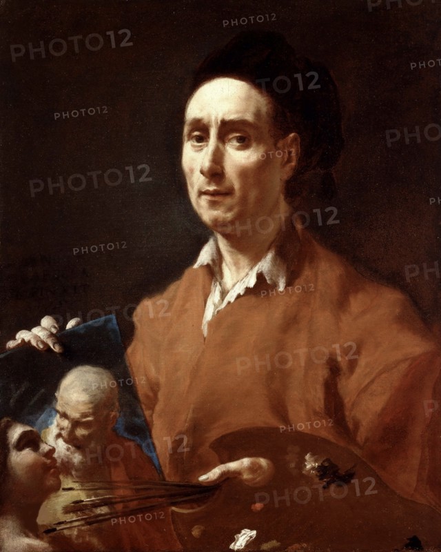 Self-Portrait, 1756. Creator: Capella, Francesco (1711-1784).