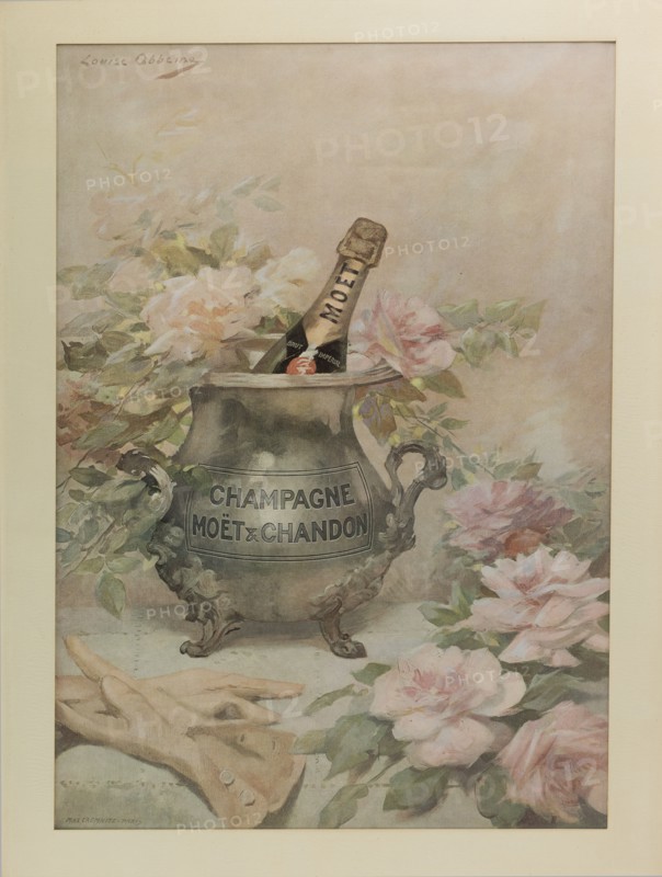 Advertising Poster for the Moet & Chandon. Creator: Abbéma, Louise (1853-1927).