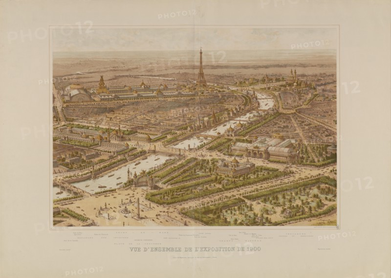 Exposition Universelle de 1900, 1900. Creator: Hoffbauer, Feodor (Fédor) (1839-1922).